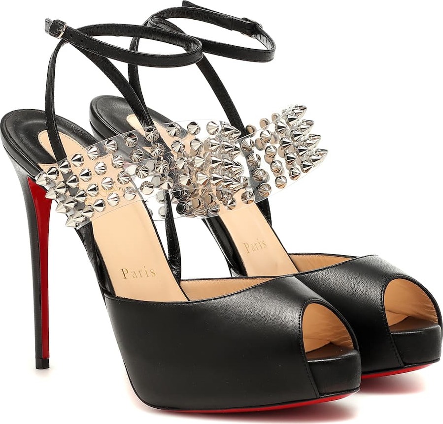 Christian Louboutin Levita Girl leather platform sandals