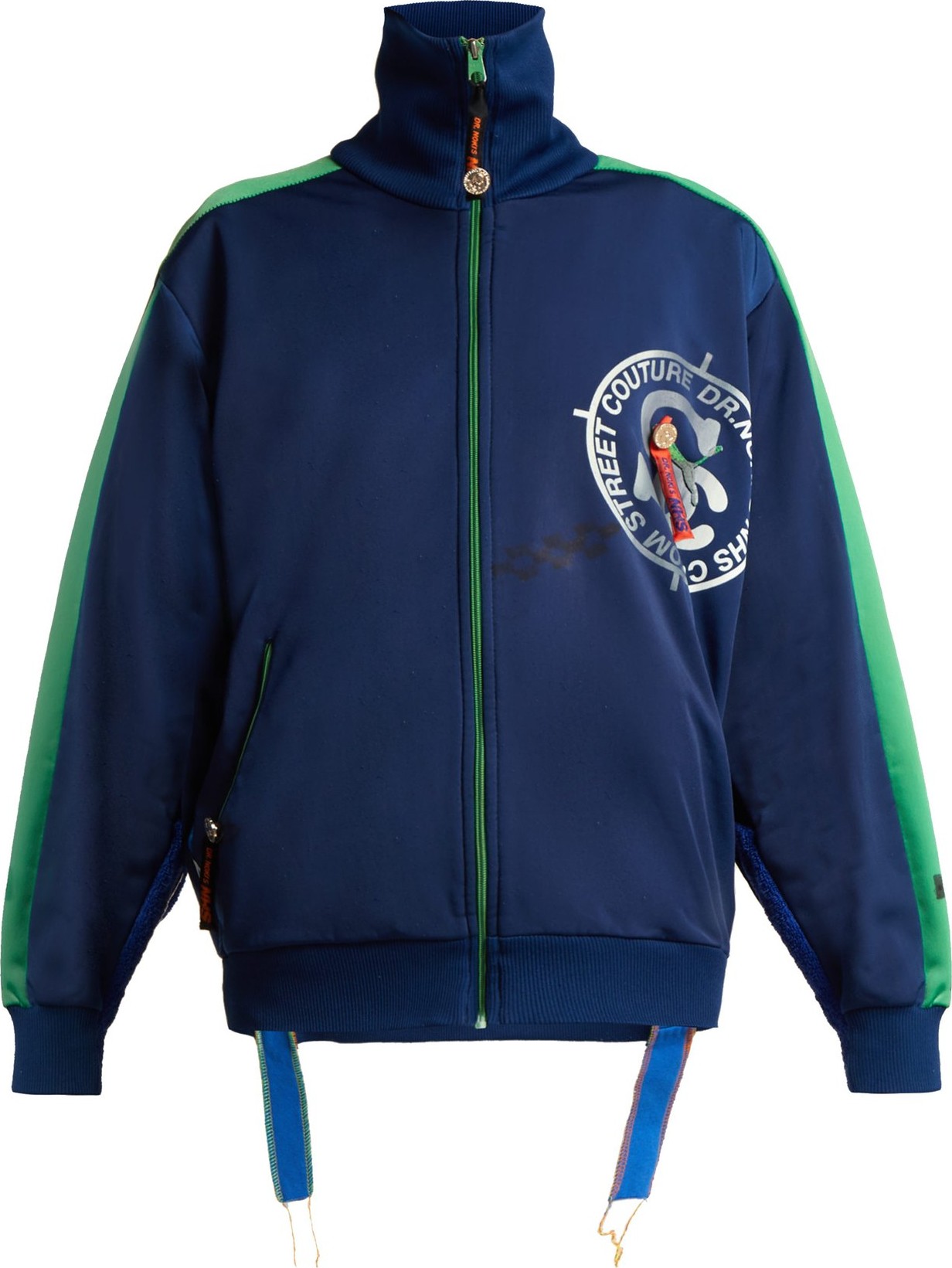 Noki Contrast-stripe track jacket