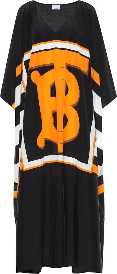 Burberry London England Exclusive to Mytheresa – Kalani cotton and silk kaftan