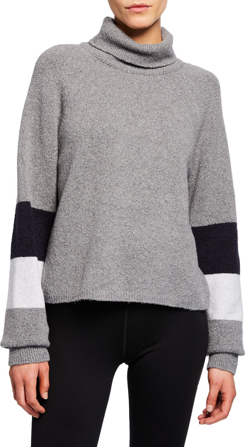 LNDR Piste Cropped Turtleneck Sweater