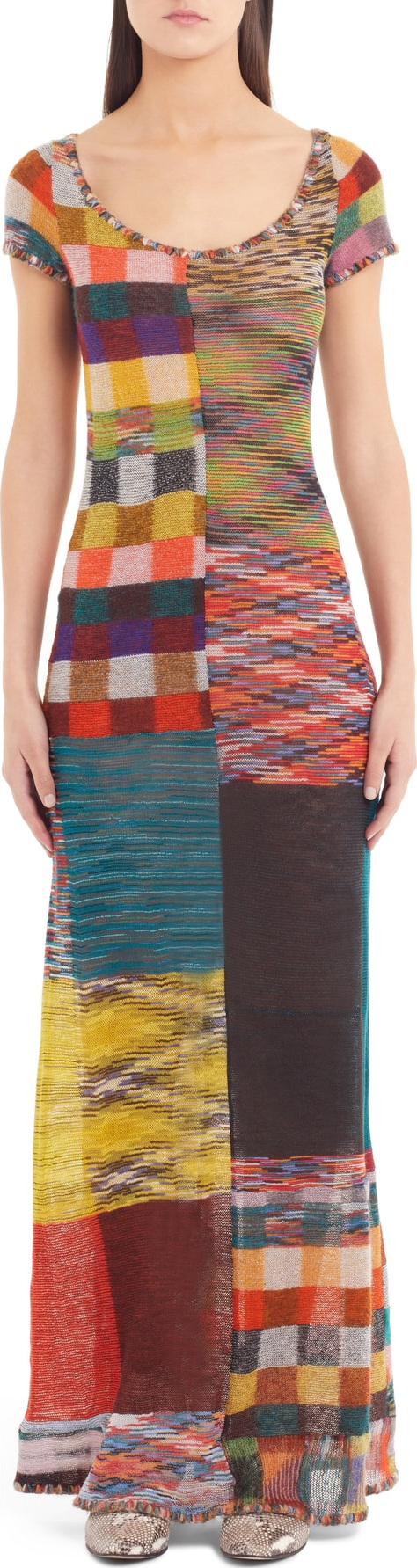 Missoni Stretch Wool Maxi Dress