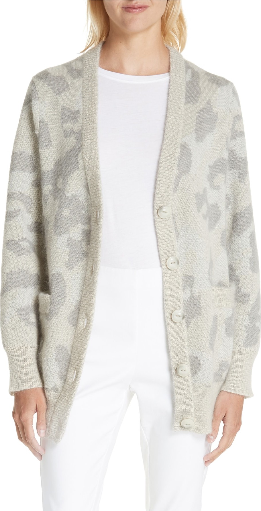 Rag & Bone Leopard Print Cardigan