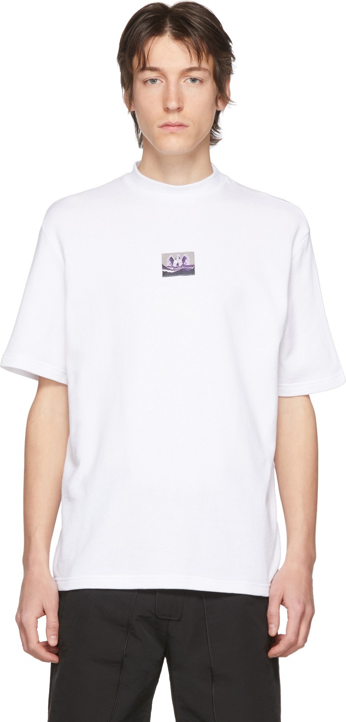 Boramy Viguier White Patch T-Shirt