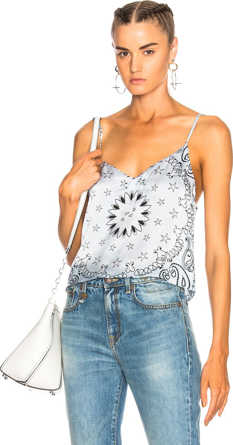 Amiri Silk Tank Top