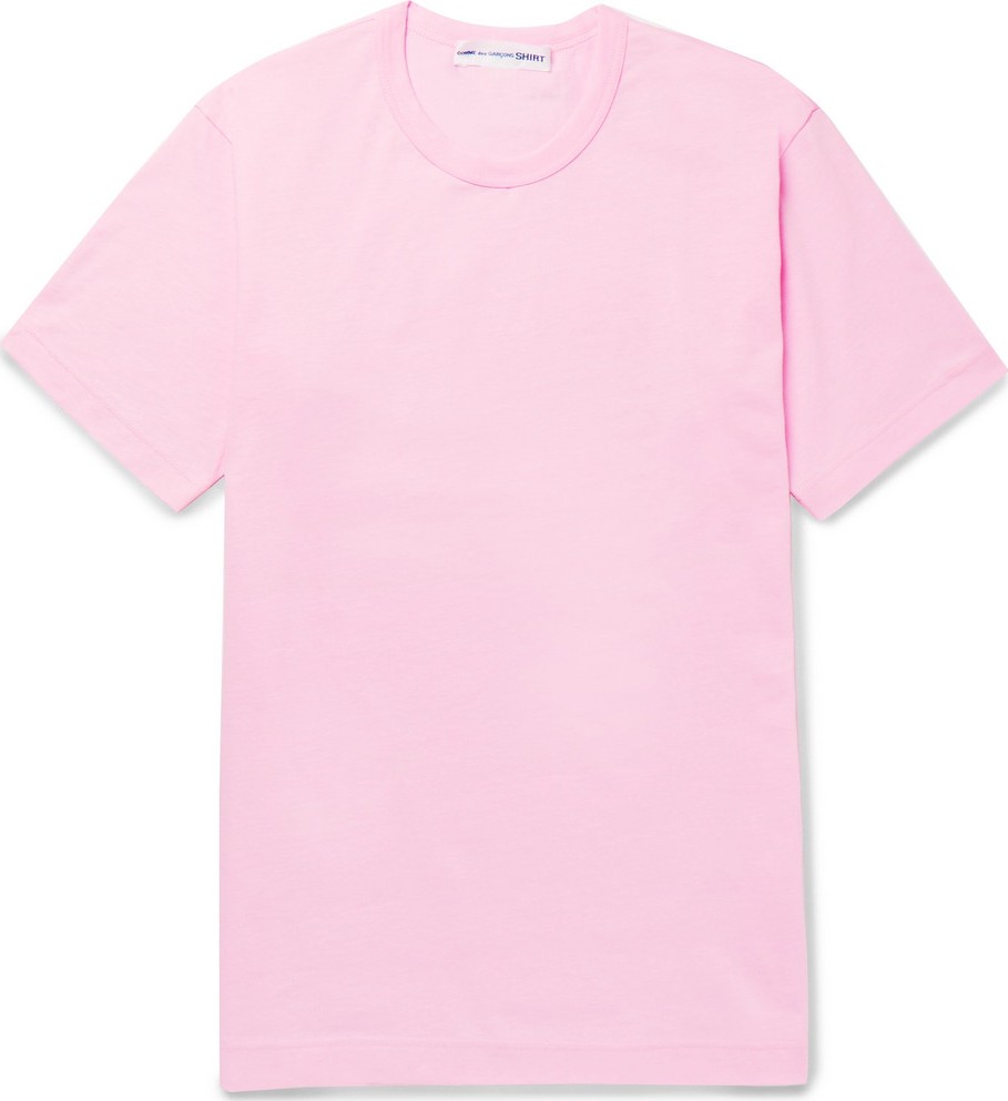 Comme Des Garcons Cotton-Jersey T-Shirt