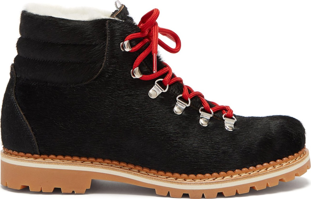 Montelliana Margherita calf-hair boots