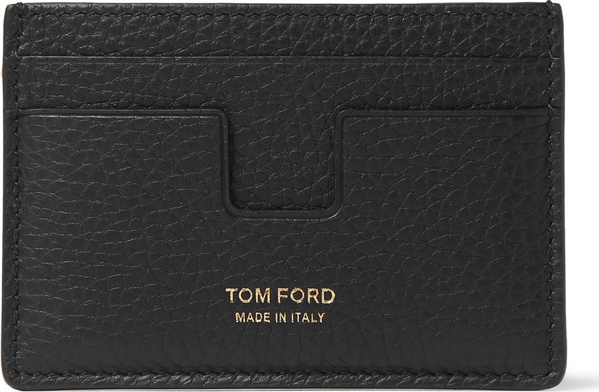 TOM FORD Full-Grain Leather Cardholder