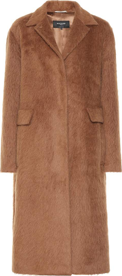 ROCHAS Alpaca and wool coat