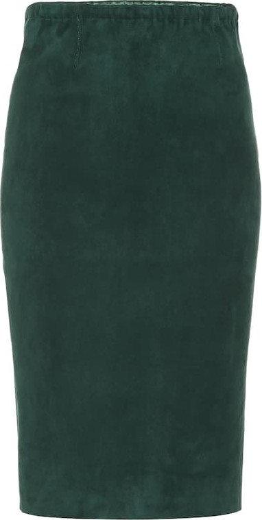 Stouls Gilda suede skirt