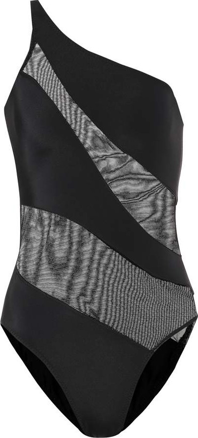 Norma Kamali Snake Mesh Mio swimsuit