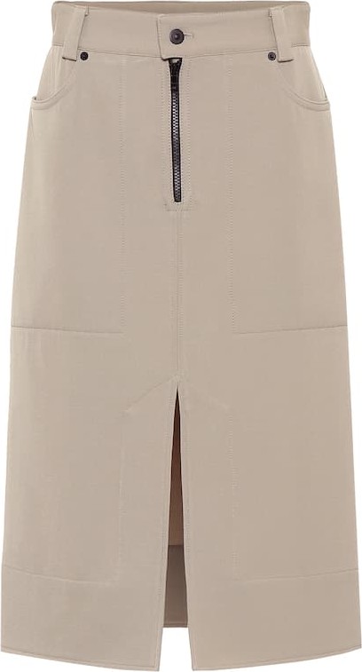 Kwaidan Editions Wool-twill skirt