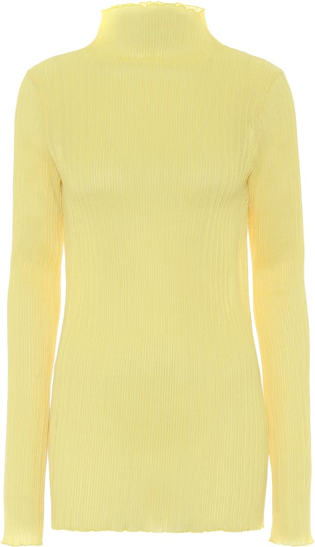 Jil Sander Ribbed-knit top