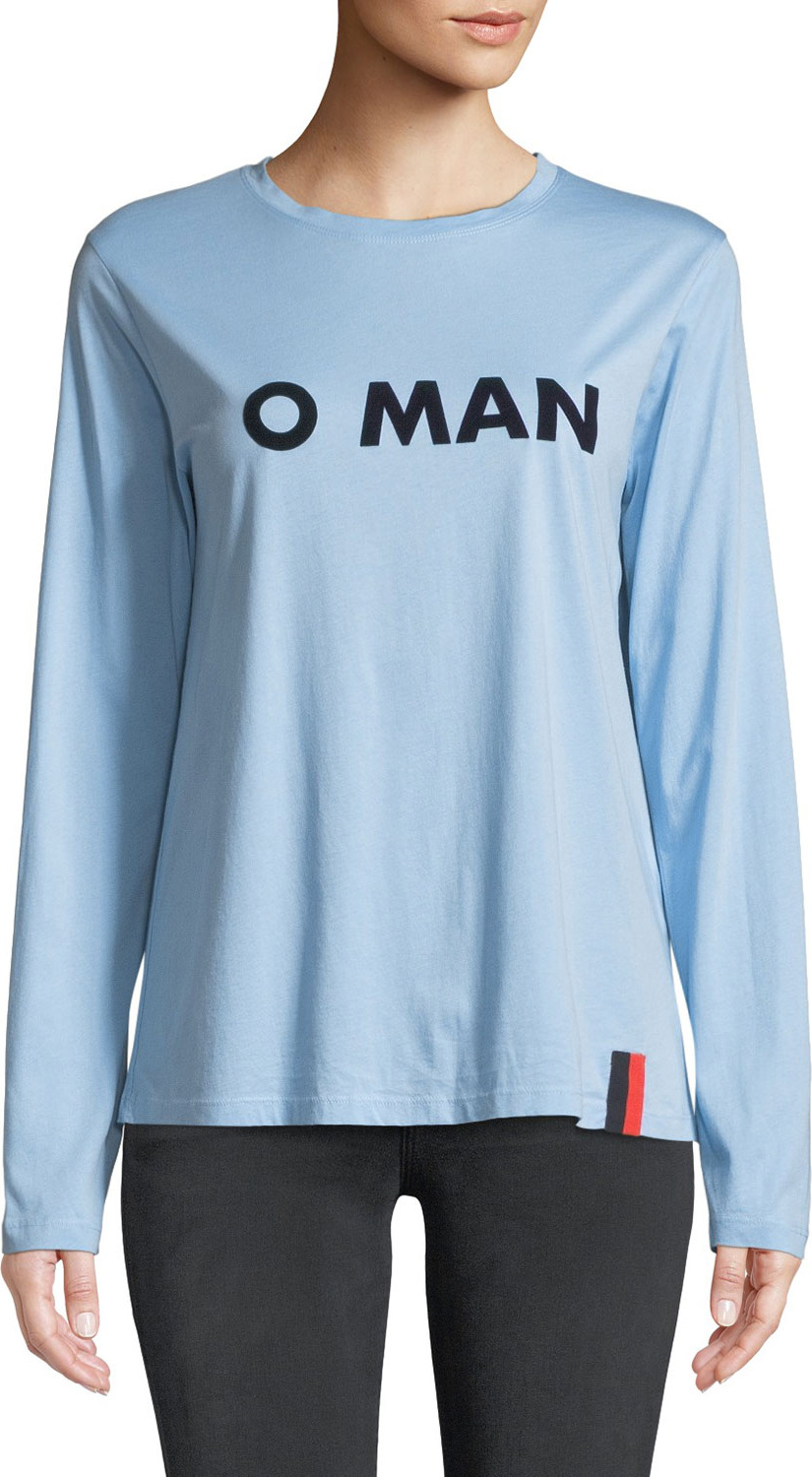 Kule The Franny "O Man" Graphic Long-Sleeve Tee