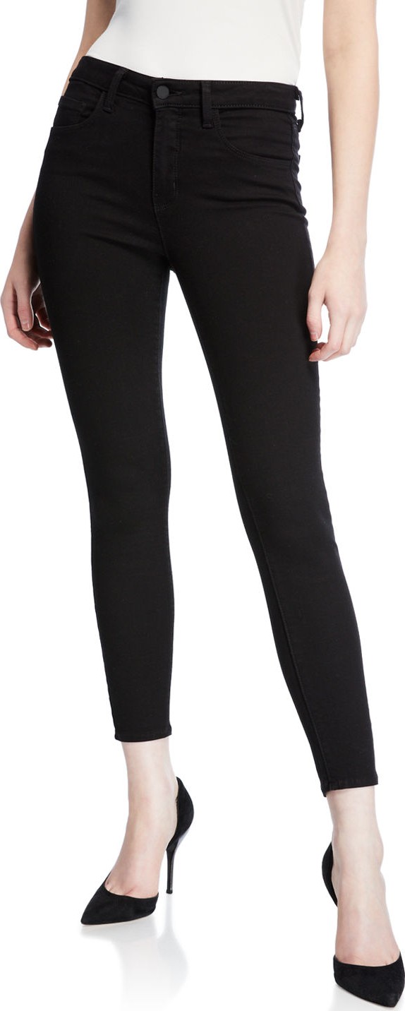 L'AGENCE Margot High-Rise Skinny Ankle Jeans