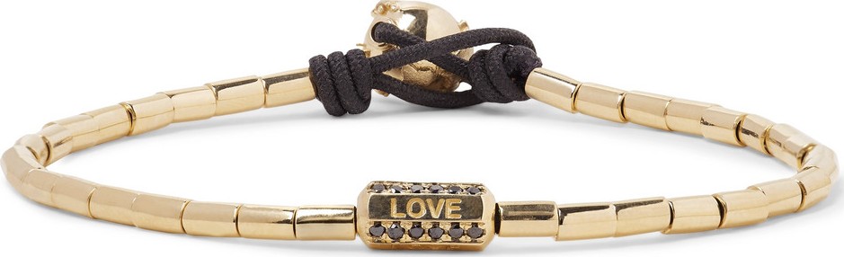 Luis Morais 14-Karat Gold Diamond Bracelet