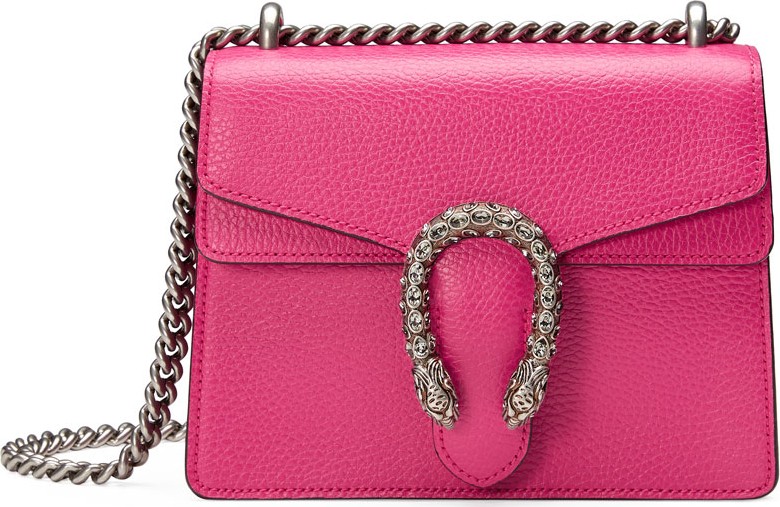 Gucci Dionysus Leather Crystal Mini Bag