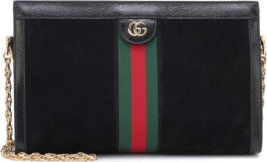 Gucci Ophidia suede shoulder bag