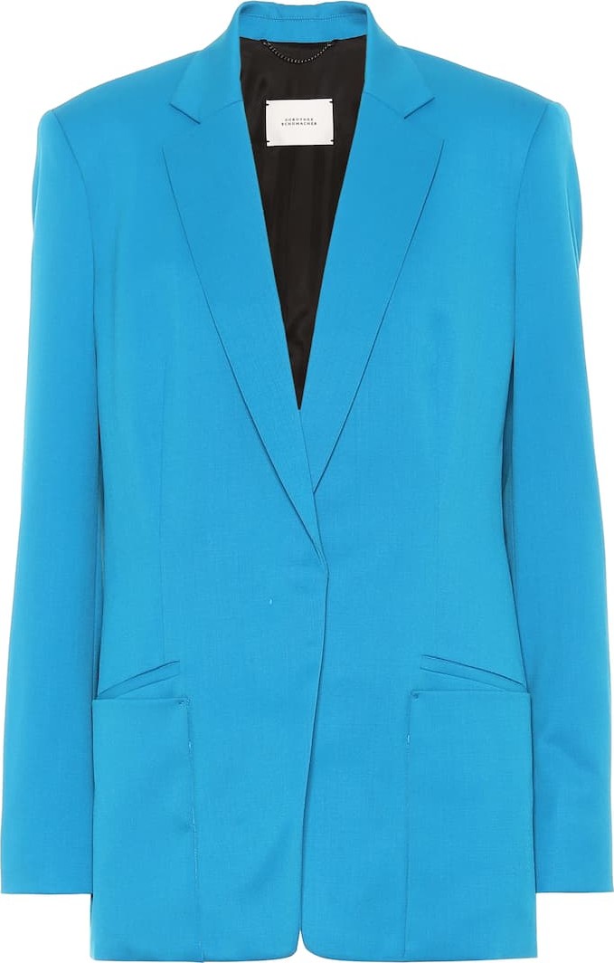 Dorothee Schumacher Cool Ambition stretch wool blazer