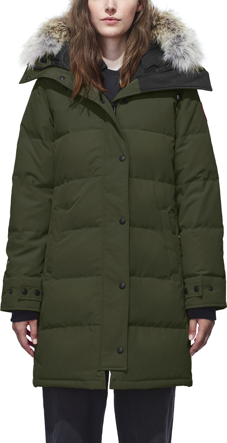 Canada Goose Shelburne Slim-Fit Parka w/ Removable Fur Trim