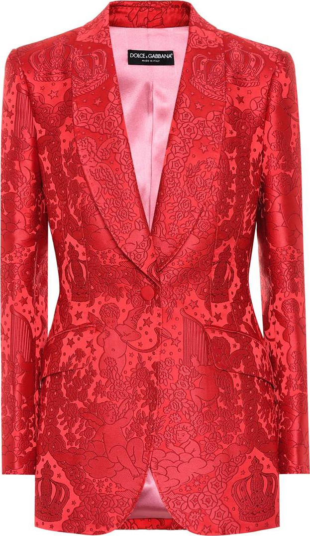 Dolce & Gabbana Jacquard blazer
