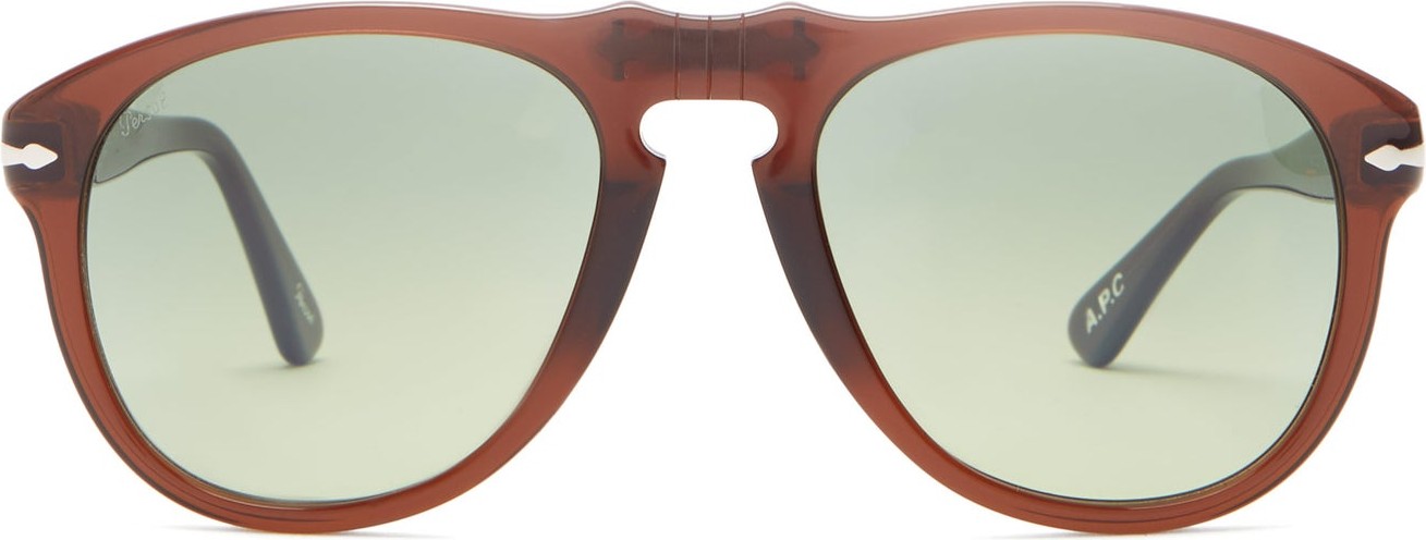A.P.C. Aviator acetate sunglasses