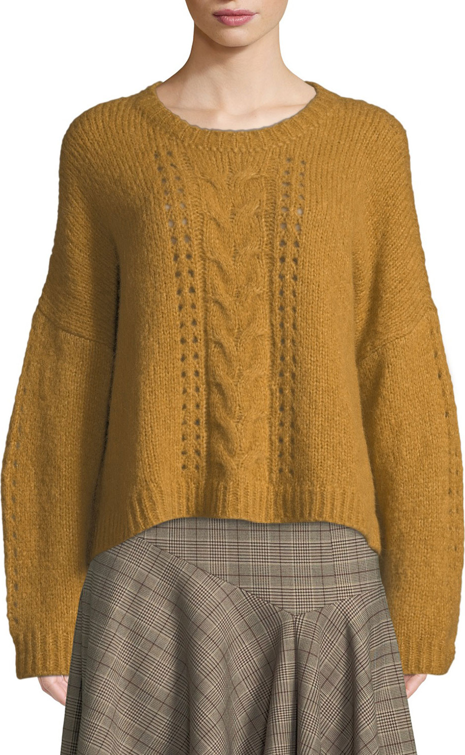 Nanette Lepore Perfect Baby Alpaca/Wool Pullover Sweater