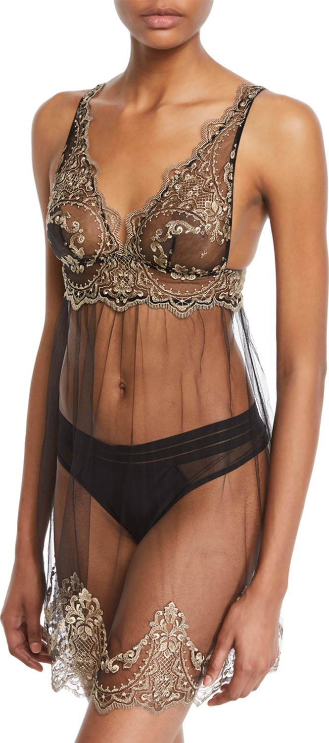 I.D. Sarrieri Le Desir Tulle Chemise