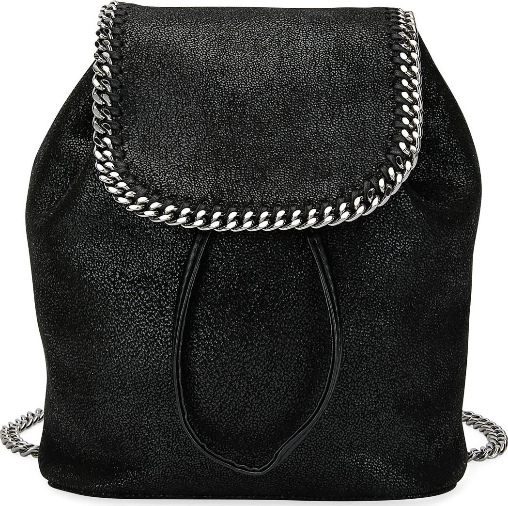 Stella McCartney Falabella Shaggy Deer Mini Backpack