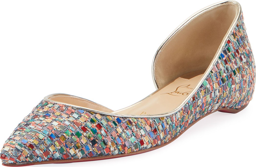 Christian Louboutin Iriza Mosaic Ballet Flats