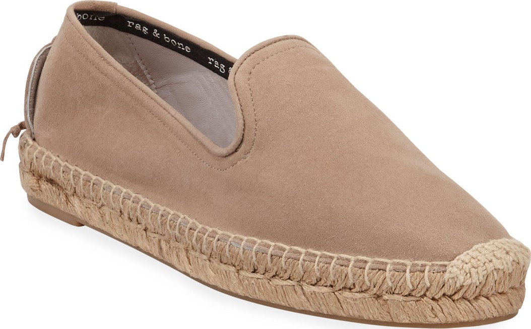 Rag & Bone Del Rey Slip-On Leather Espadrilles