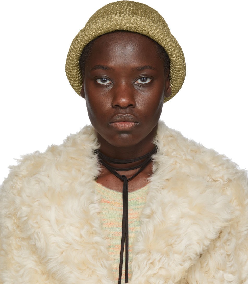 Missoni Gold Lurex Bonnet