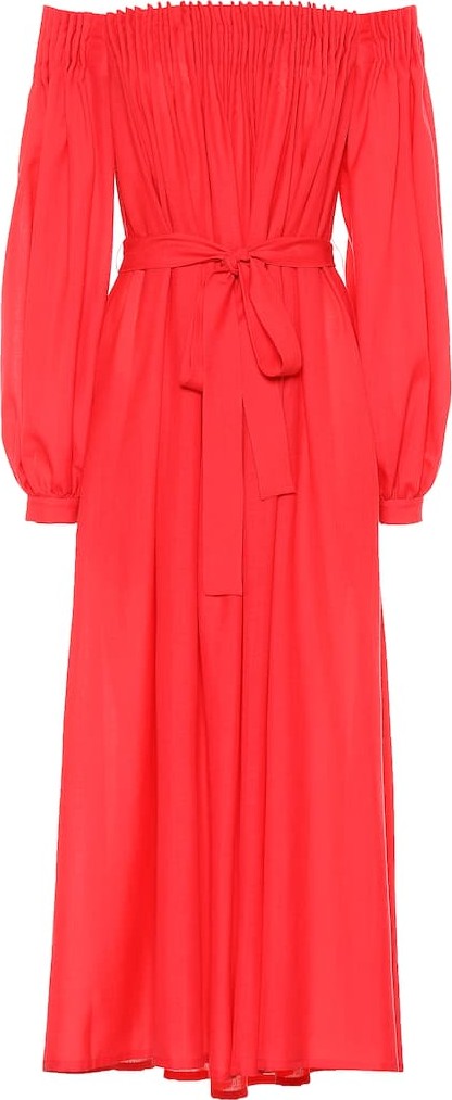 Gabriela Hearst Otalora wool and cashmere dress