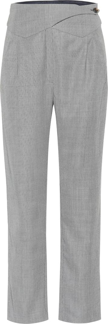Blazé Milano Basque straight wool pants