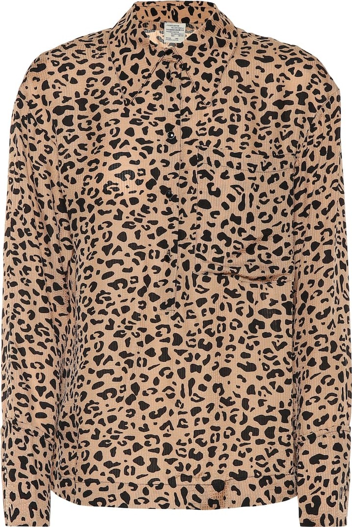 Baum und Pferdgarten Moxie leopard-print blouse