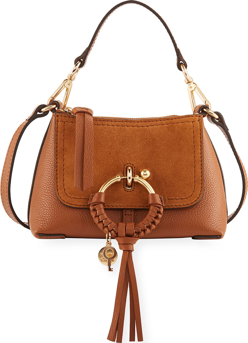 See By Chloé Joan Small Leather & Suede Crossbody Bag