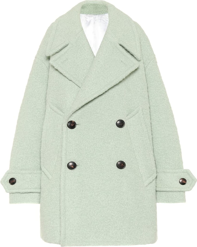 AMI Wool-blend coat