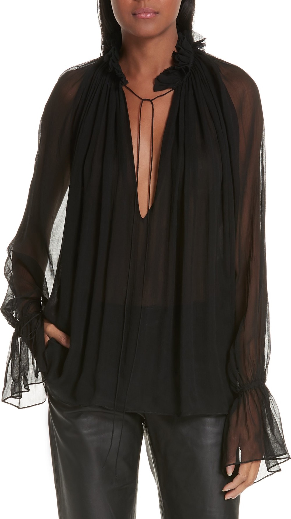 Nili Lotan Arizona Silk Top