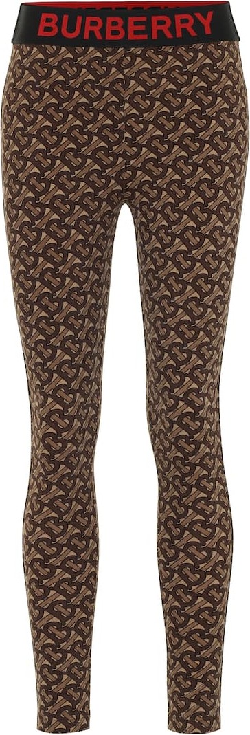 Burberry London England Monogram stretch-jersey leggings