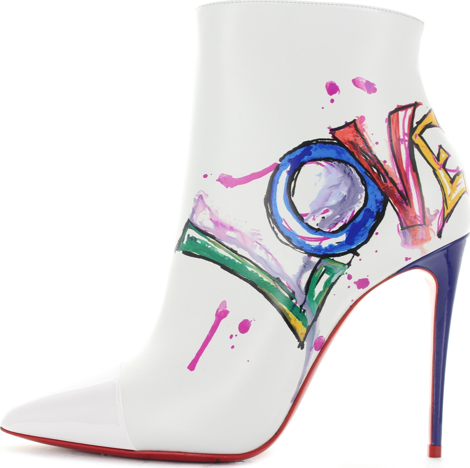Christian Louboutin Love Pointy Toe Bootie