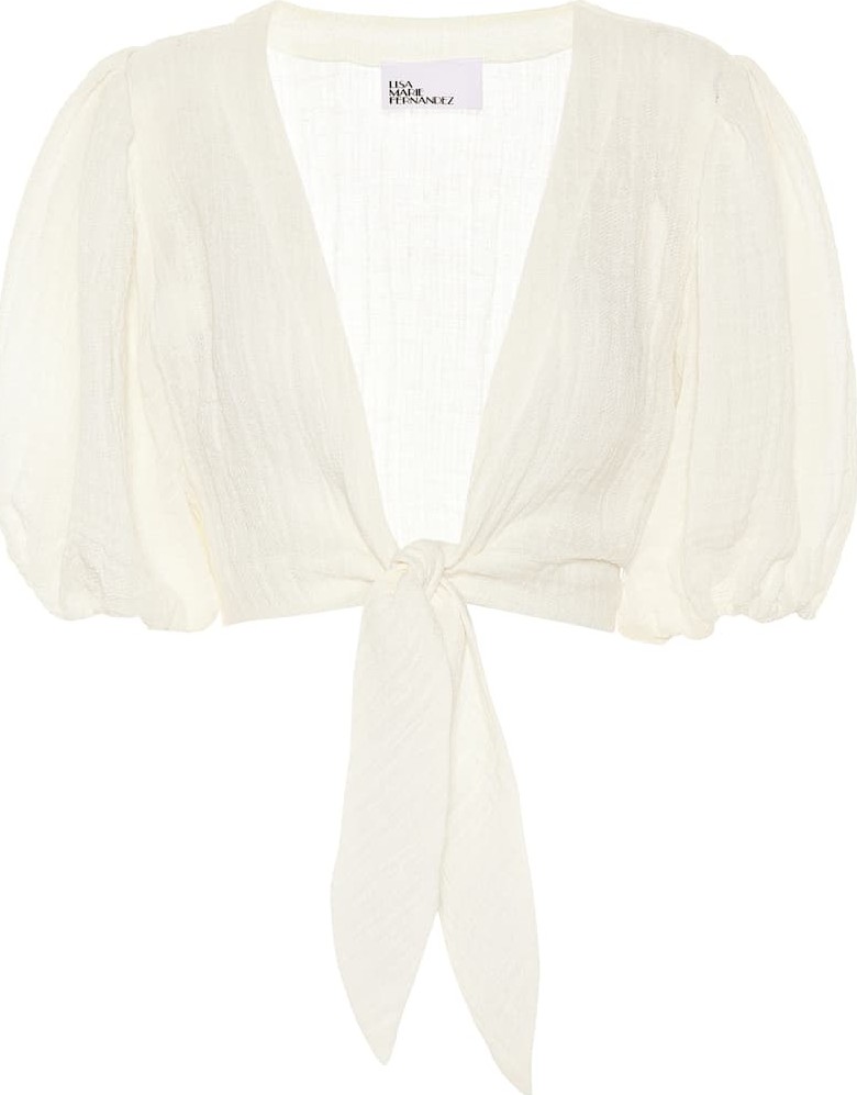 Lisa Marie Fernandez Gauze blouse