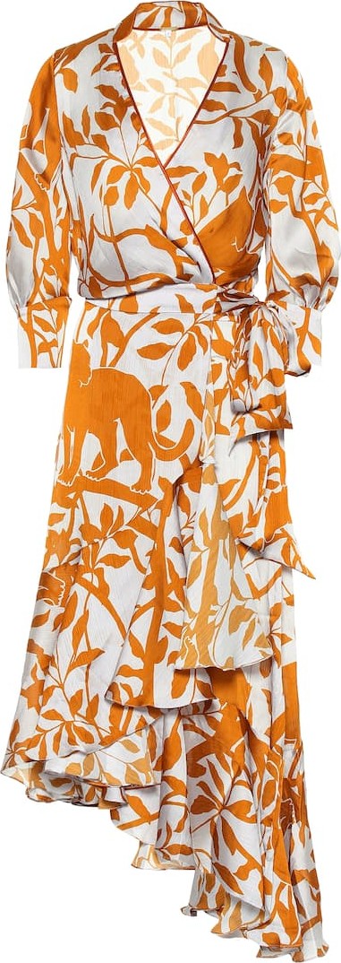 Johanna Ortiz Journal Of A Traveler wrap dress