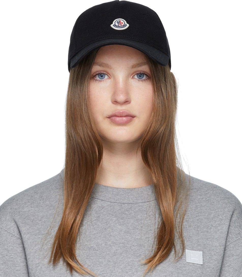 Moncler Black Baseball Cap