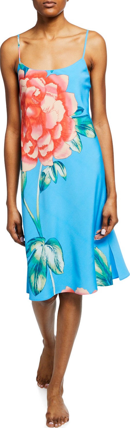 Natori Nova Floral-Print Nightgown