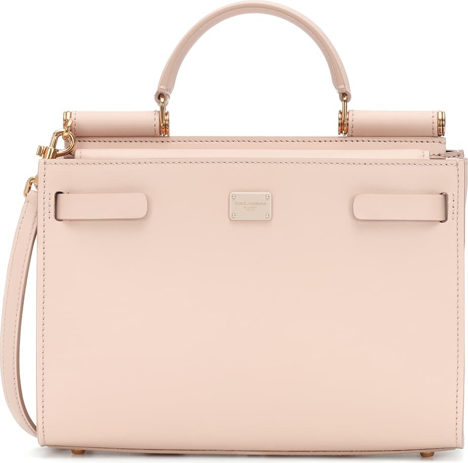 Dolce & Gabbana Sicily 62 Small leather shoulder bag