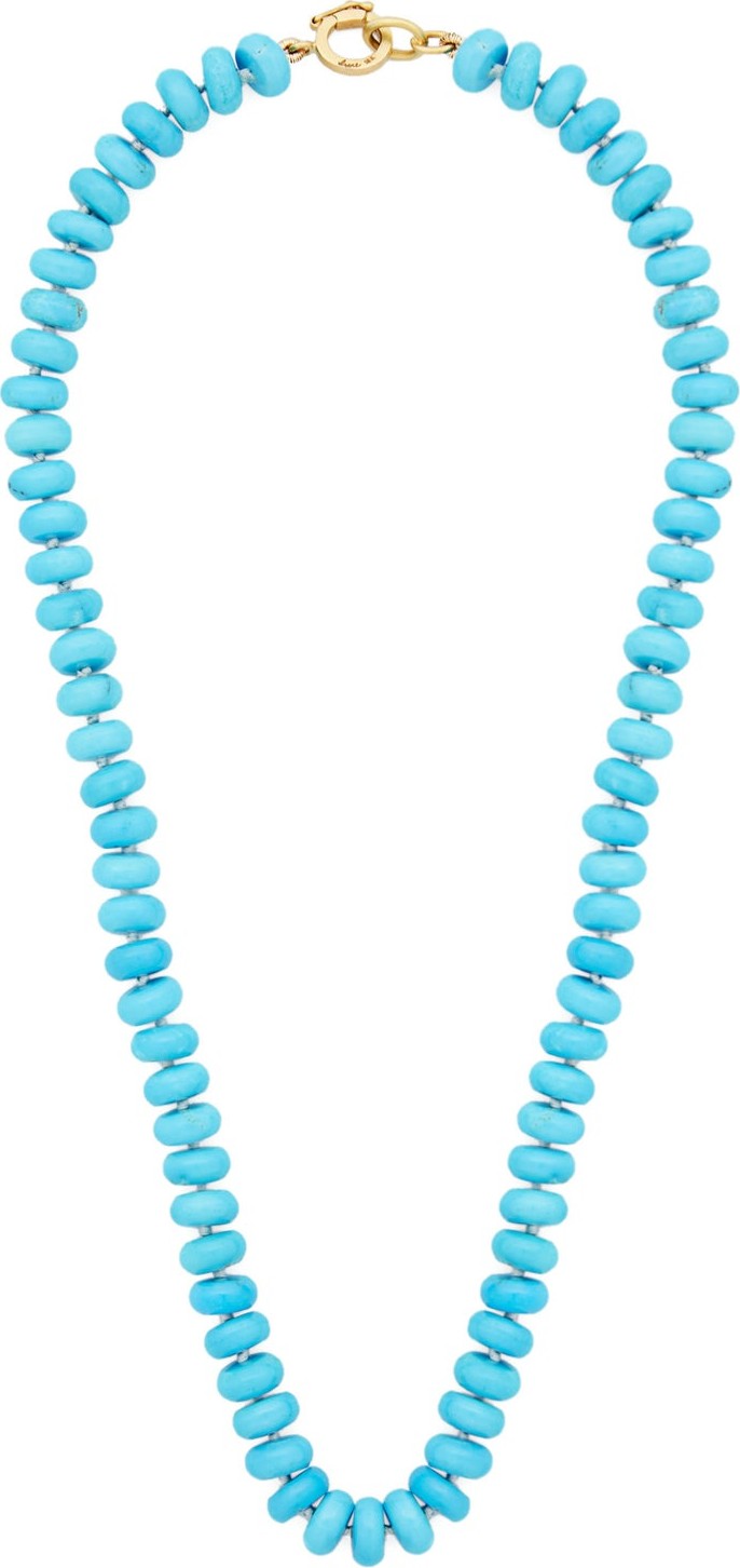 Irene Neuwirth Candy turquoise & 18kt gold necklace