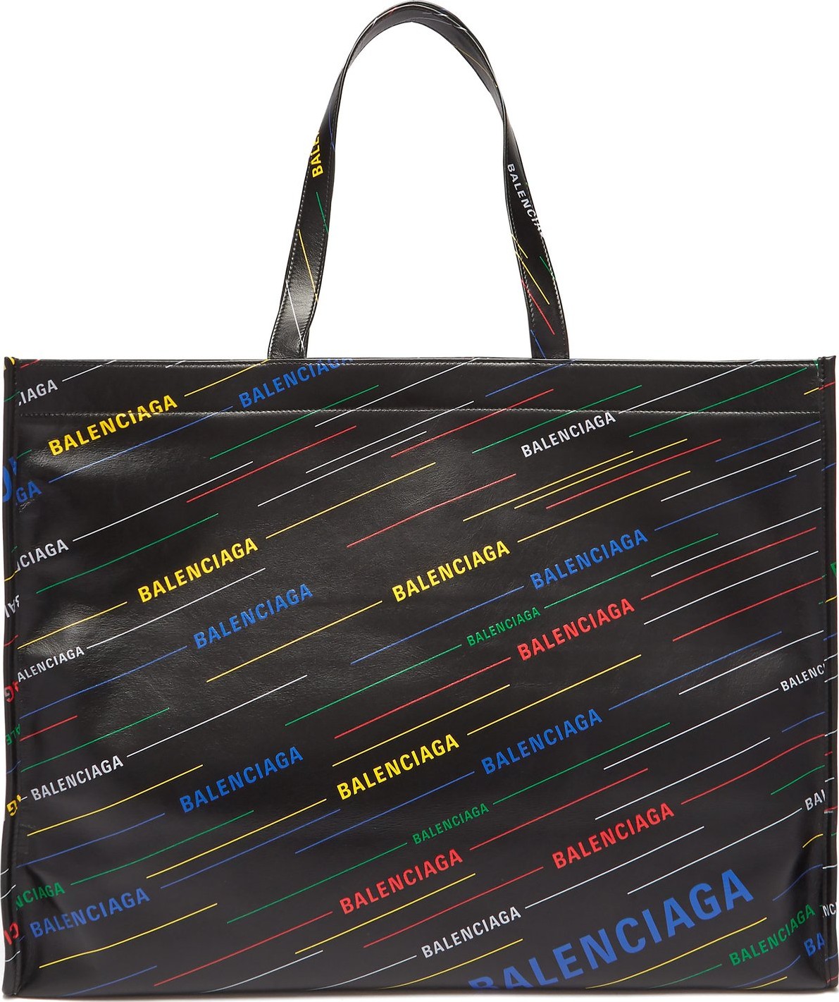 Balenciaga Market Shopper M leather tote