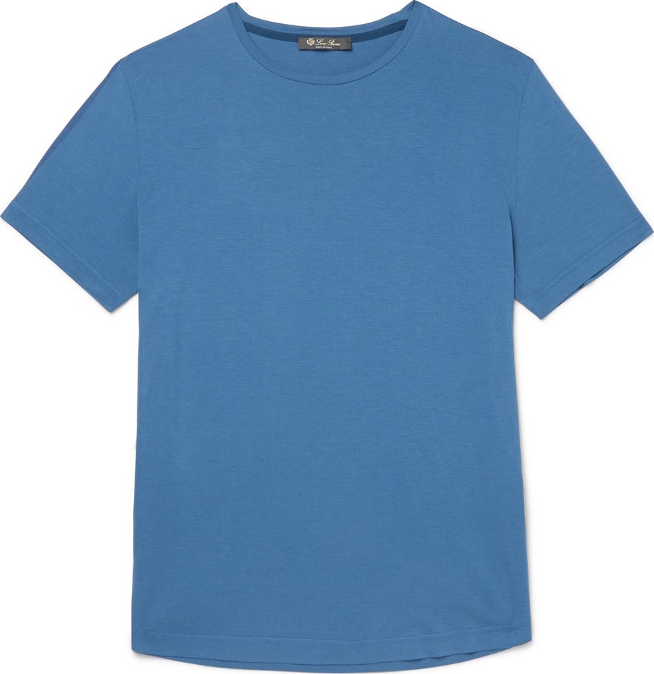 Loro Piana Slim-Fit Silk and Cotton-Blend Jersey T-Shirt