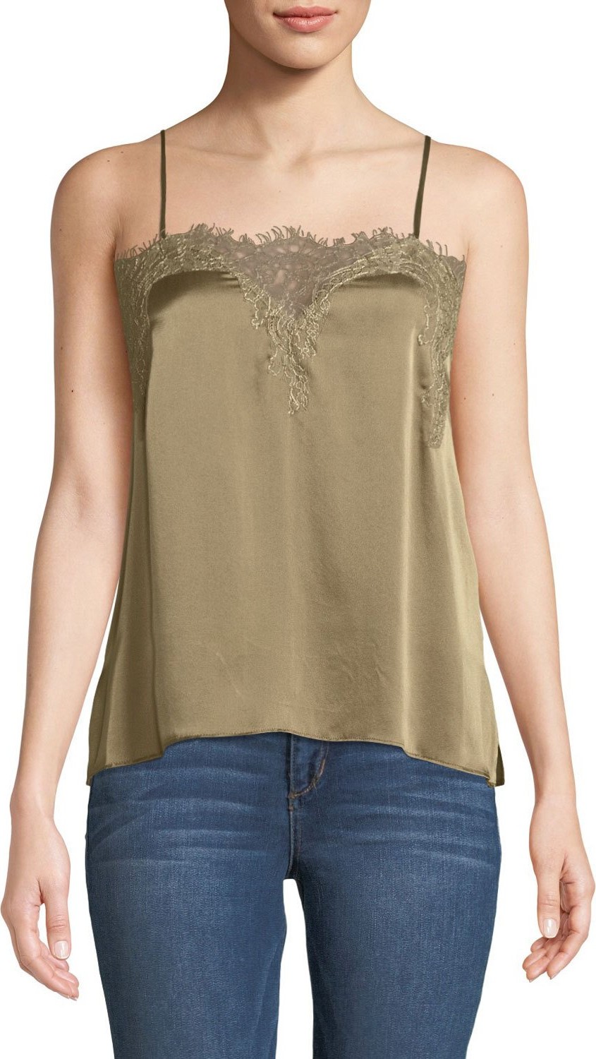 CAMI NYC The Sweetheart Charmeuse Cami with Lace