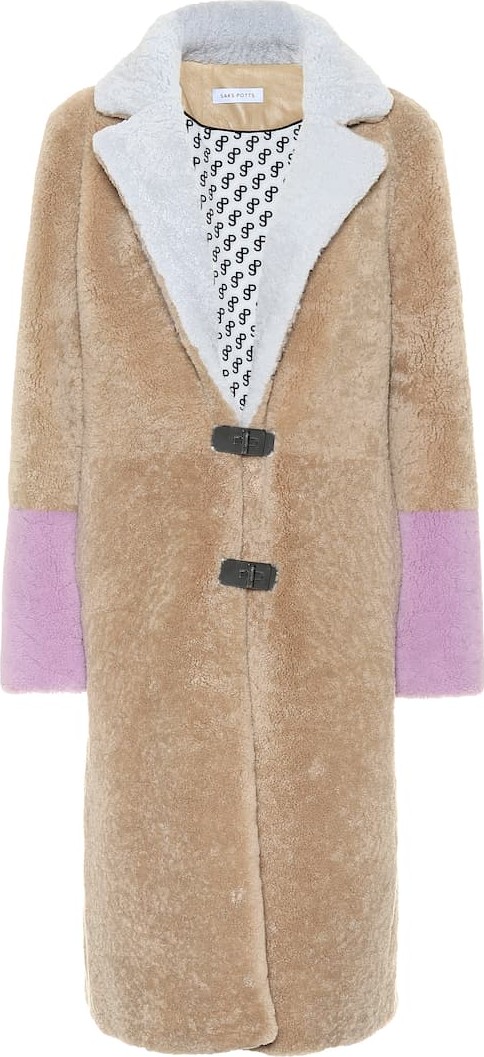 Saks Potts Febbe shearling coat