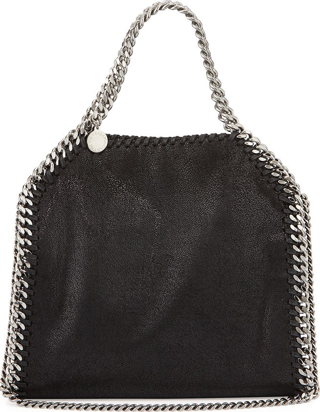 Stella McCartney Falabella Mini Tote Bag, Black